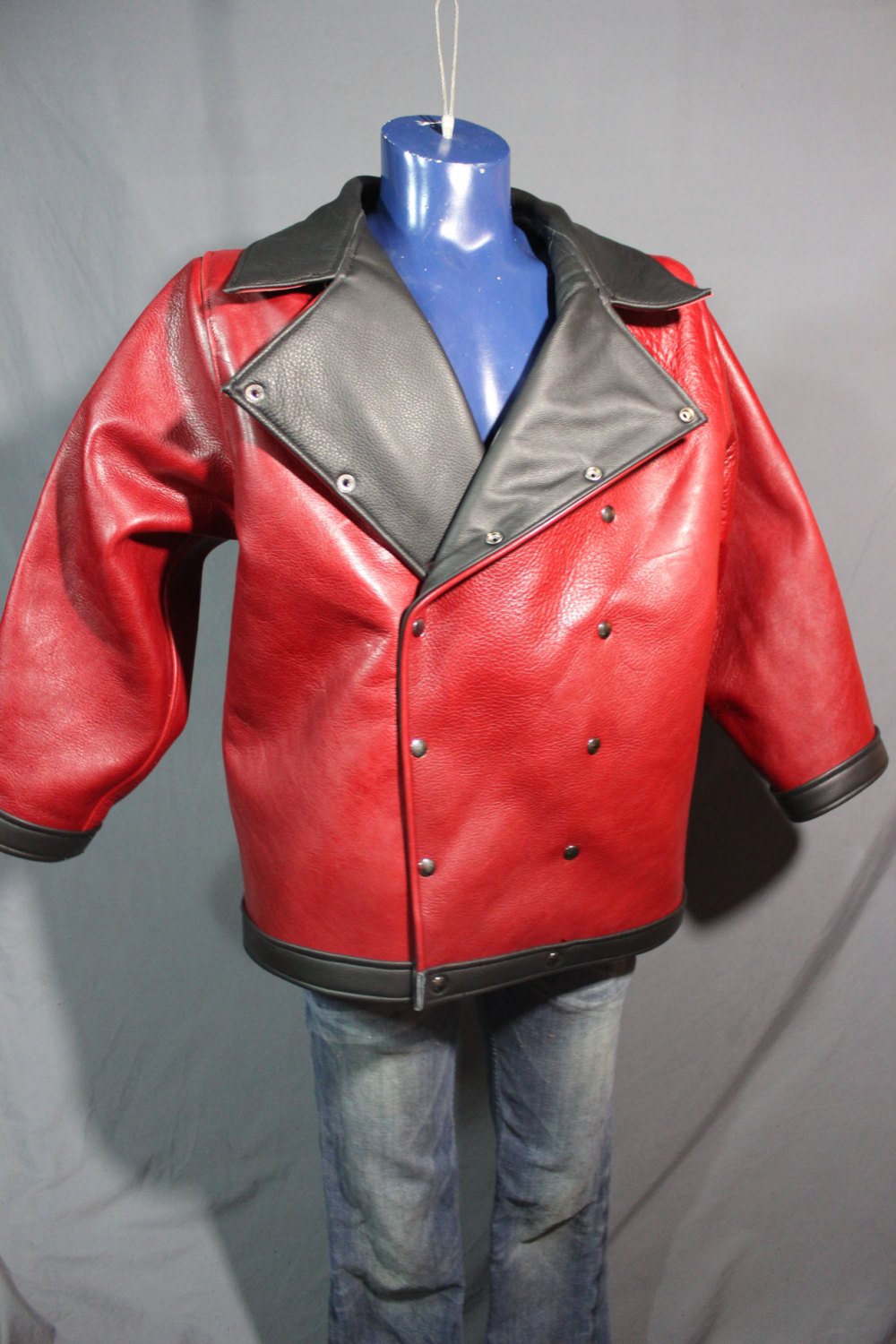 Our Biker Jacket in Burgundy! - view 2