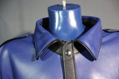 Sir Tom Matt's Collection - Leather Dress Shirt - view 8