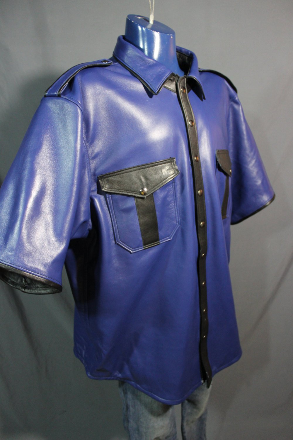 Formal Leather Dress Shirt - view 14