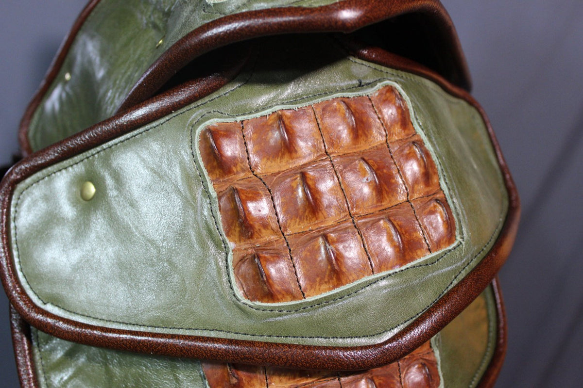 Olive and Cognac Arm Armor - view 3