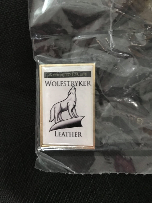 Wolfstryker Leather Official VIP Pin - front view