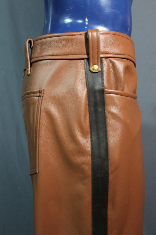 Our Steampunk Style all leather pants! - view 2