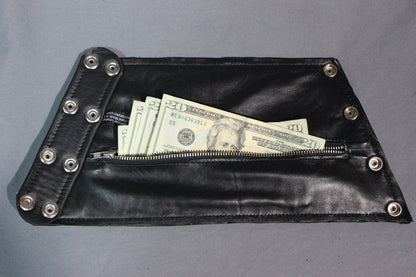 Quilted Wrist Bracer with Wallet Compartment (5") - view 3