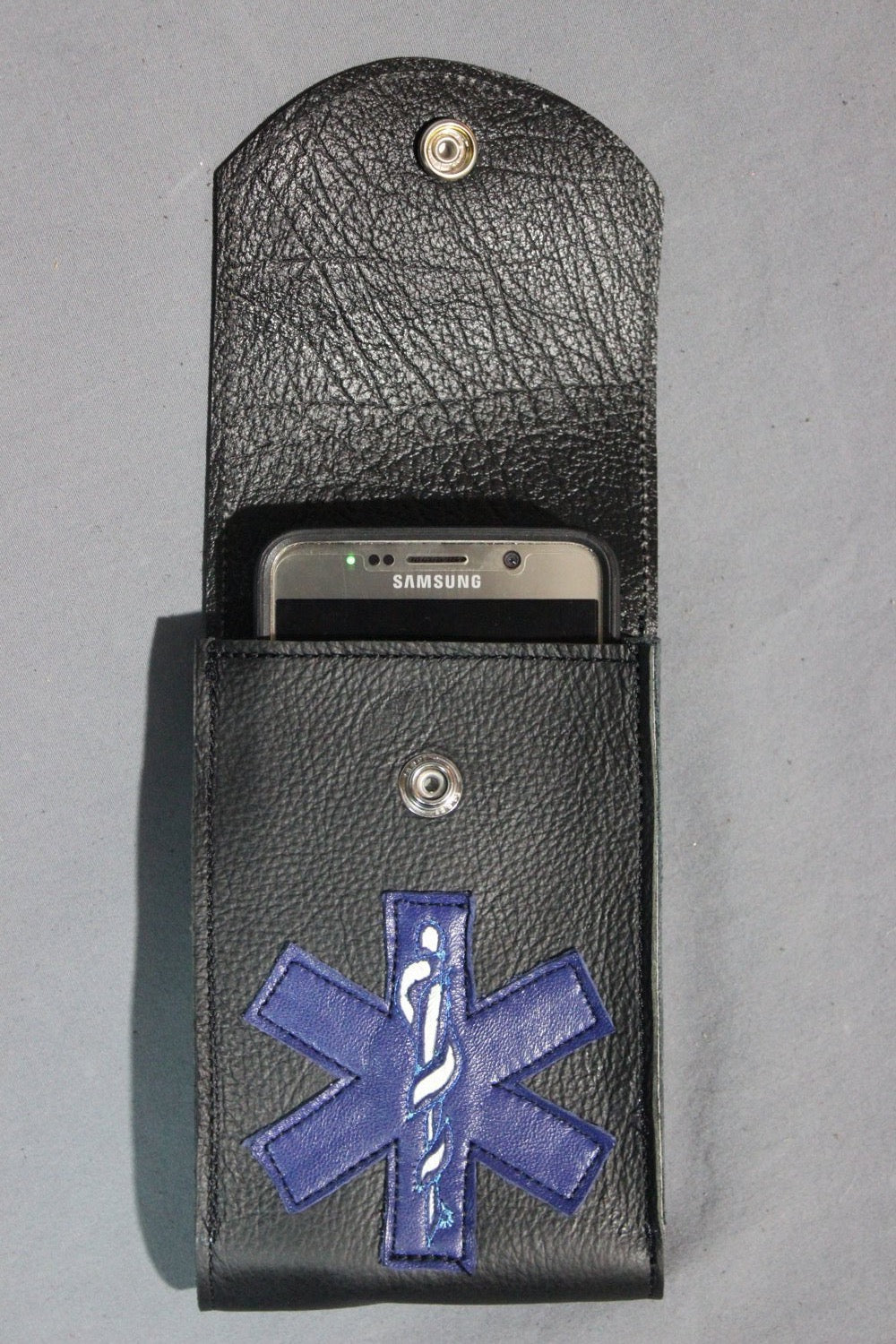 Paramedic Seal Leather Cellphone Case - view 3