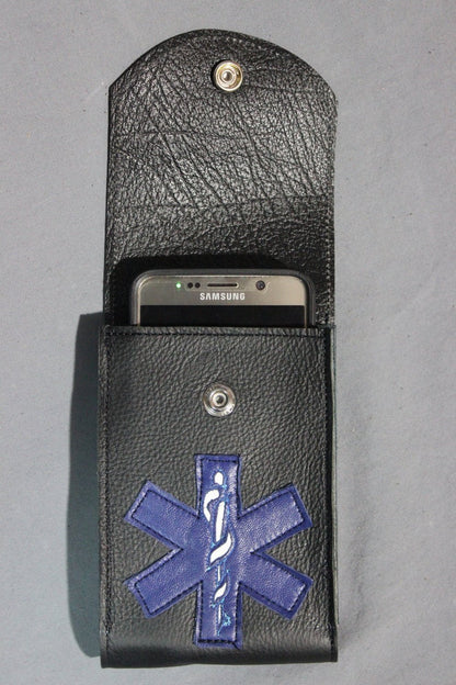 Paramedic Seal Leather Cellphone Case - view 3