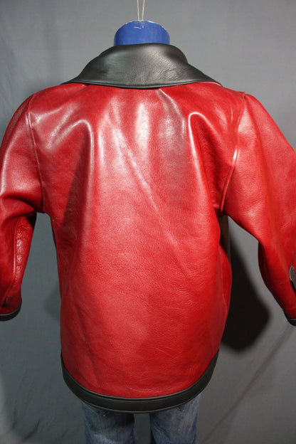 Our Biker Jacket in Burgundy! - view 4