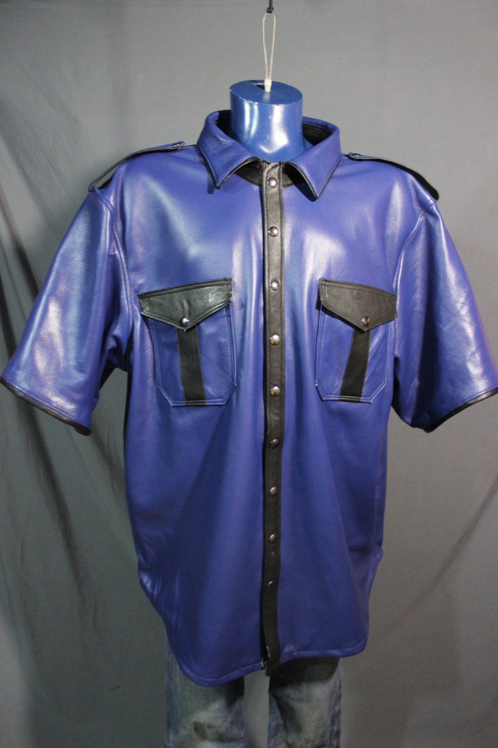 Formal Leather Dress Shirt - view 15