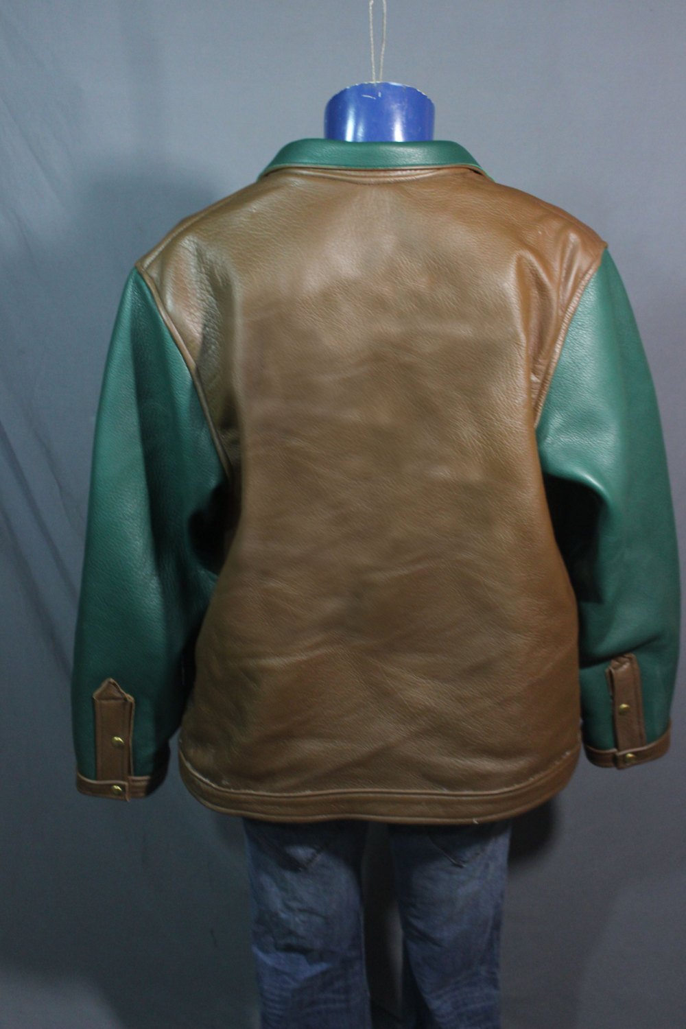 Our Bomber Jacket in Brown and Green ELK! - view 4
