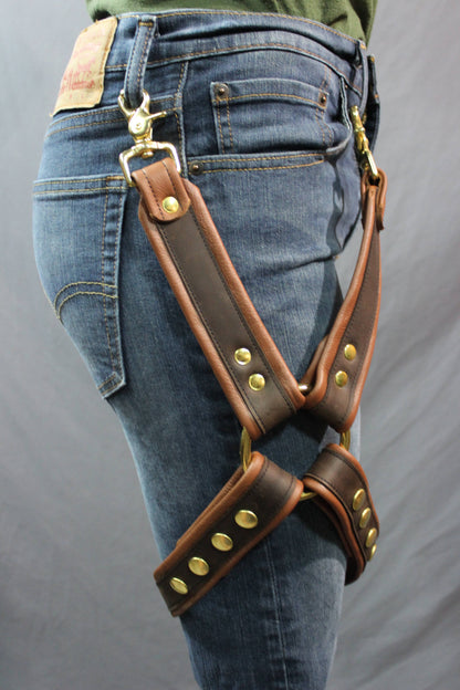 Steampunk Leg Harness - view 2