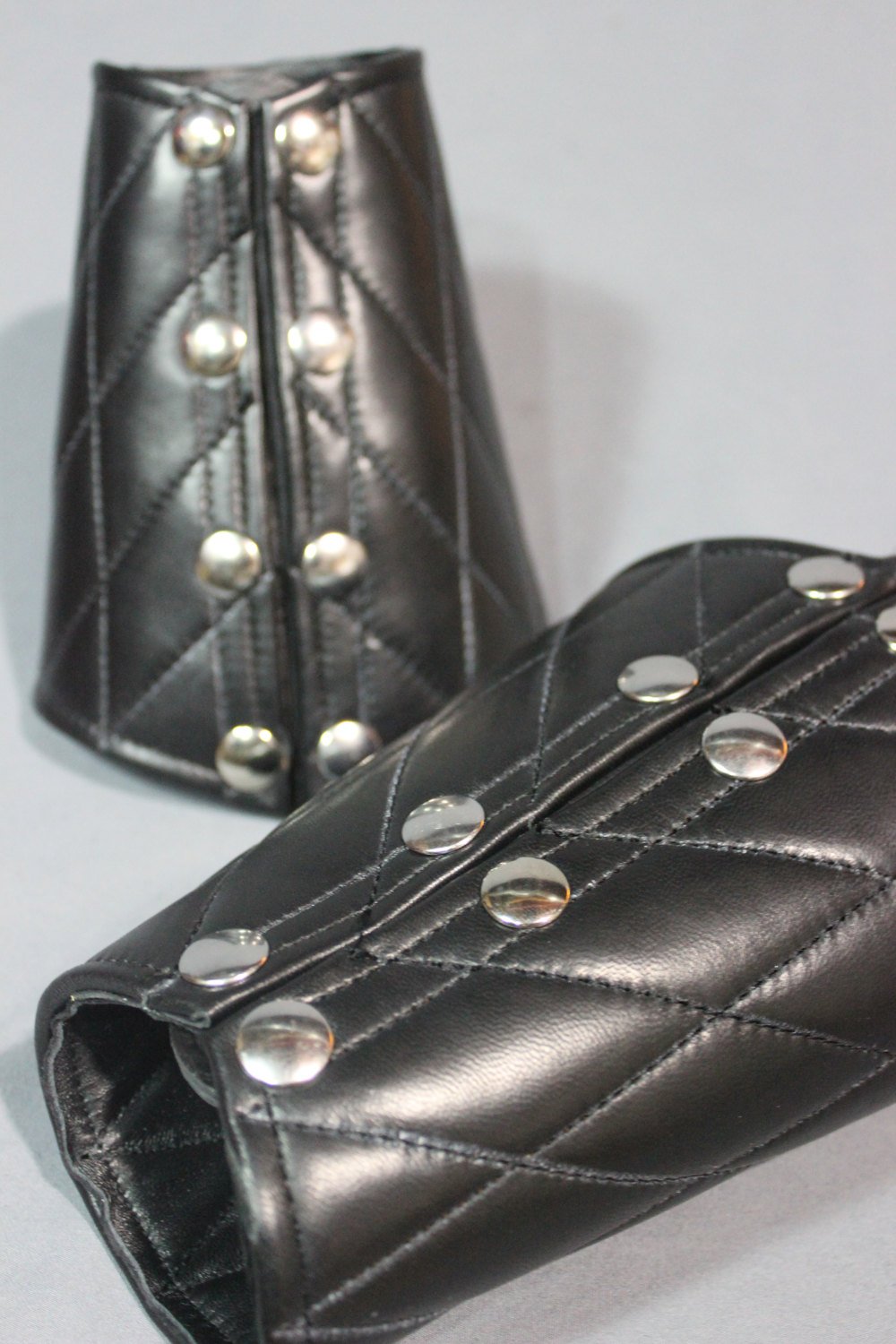 Quilted Wrist Bracer with Wallet Compartment (5") - view 4