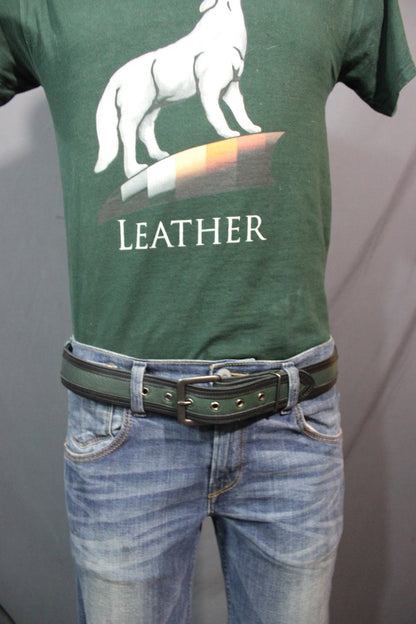 Two Tone Latigo Belts - view 7