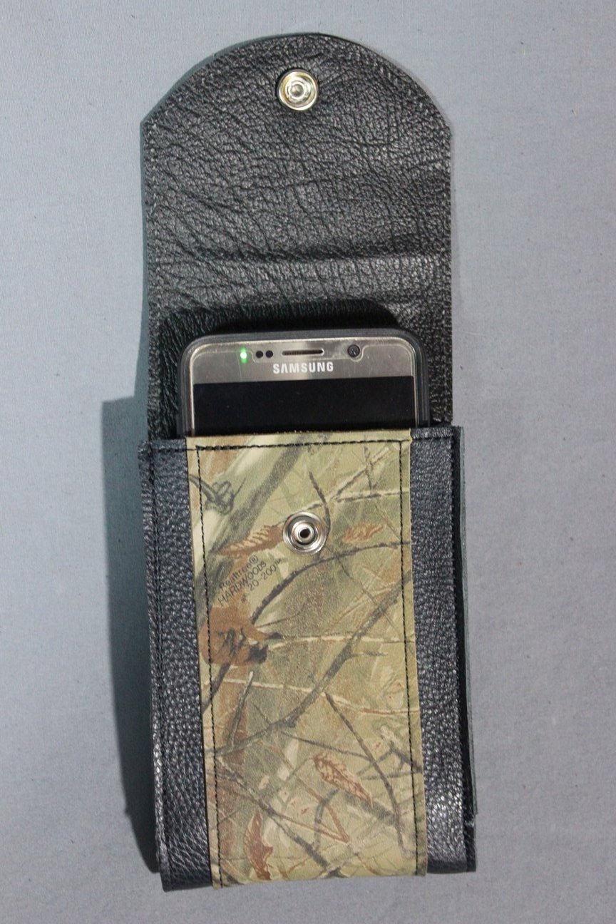 Two Tone Leather Phone Case - view 3
