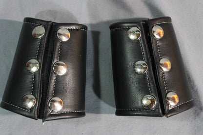 Wrist Bracer with Military Insignia - PAIR of Bracers. - view 2