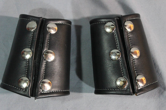 Wrist Bracer with Military Insignia - PAIR of Bracers. - view 2