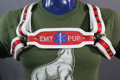 Our EMT Pup Harness - front view
