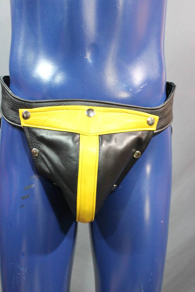 Jockstrap with Interchangeable Codpiece (Colored Highlights) - view 11