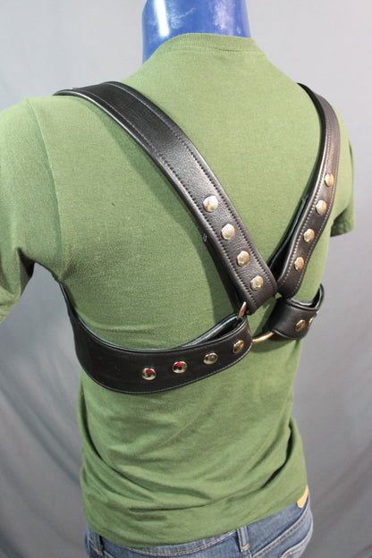 Back to Basics! Our classic all leather bra - view 3