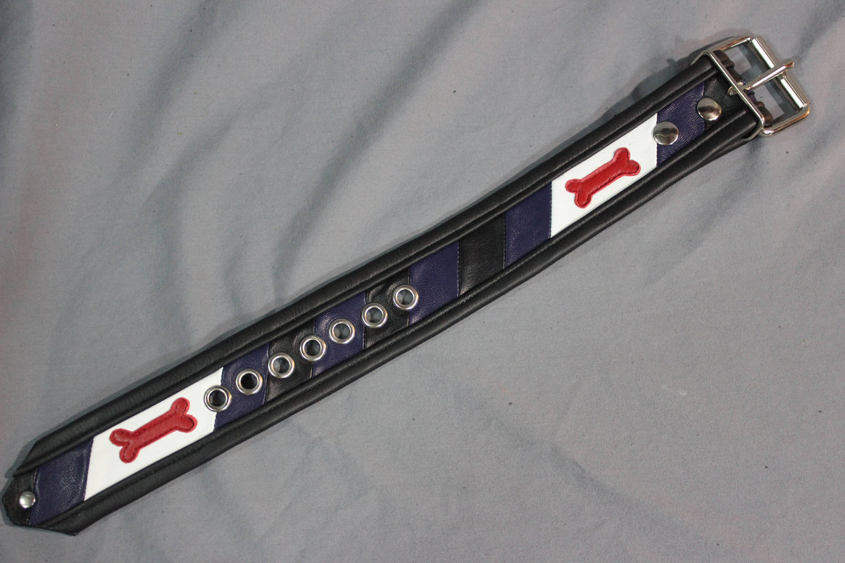 Double Wide Pup Armband with Buckles - front view