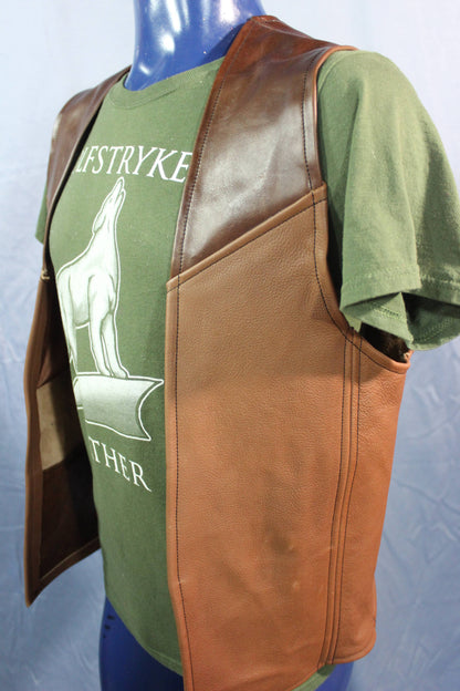 Classic good looks, our Steampunk Bar Vest - view 4