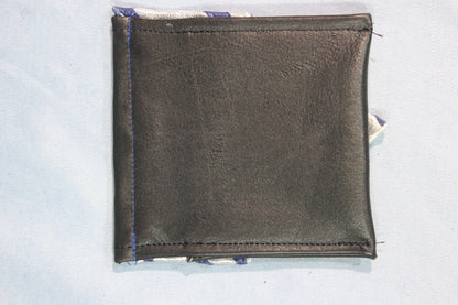 Leather Houndstooth Pocket Flag with Metallic highlights - view 3