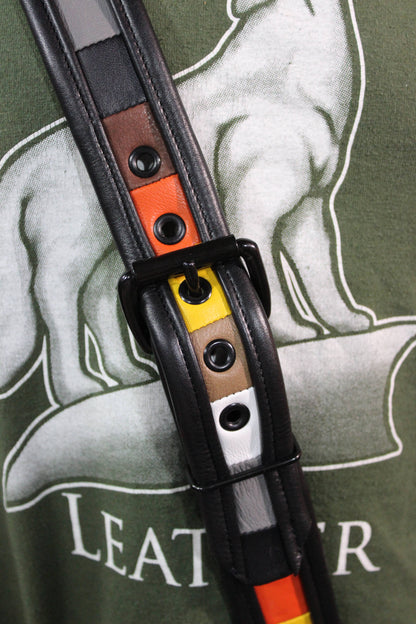 Bear Pride Sam Browne with black hardware - view 2