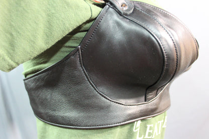 Back to Basics! Our classic all leather bra - view 2
