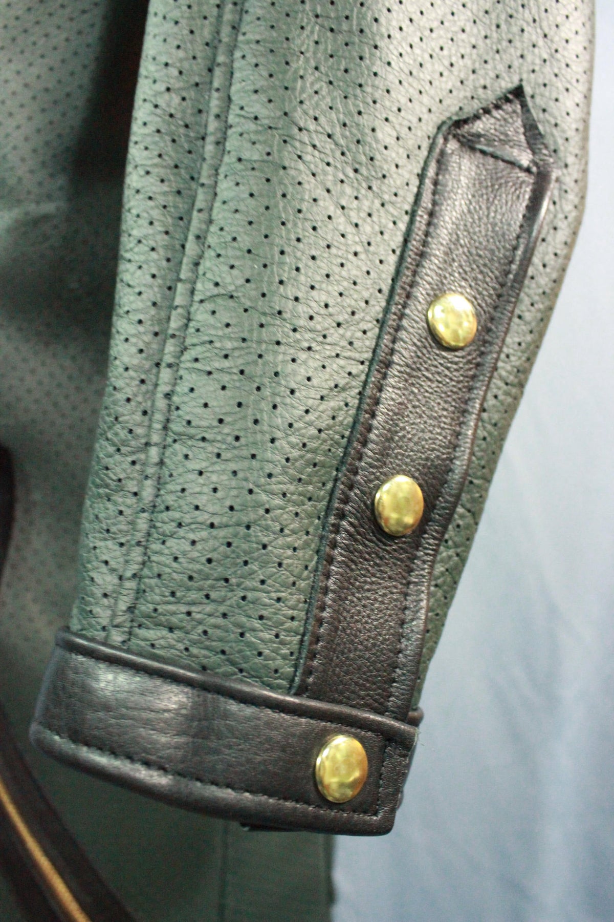 Sir Tom Matt's Collection - Perforated Leather Jumpsuit - view 4
