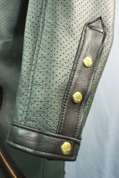 Sir Tom Matt's Collection - Perforated Leather Jumpsuit - view 4