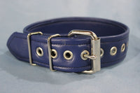 Buckled Leather Armband - front view
