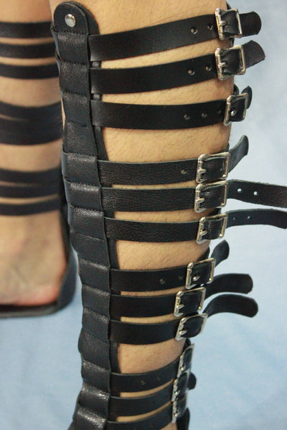 Custom Sandals, Full Calf height! - view 4
