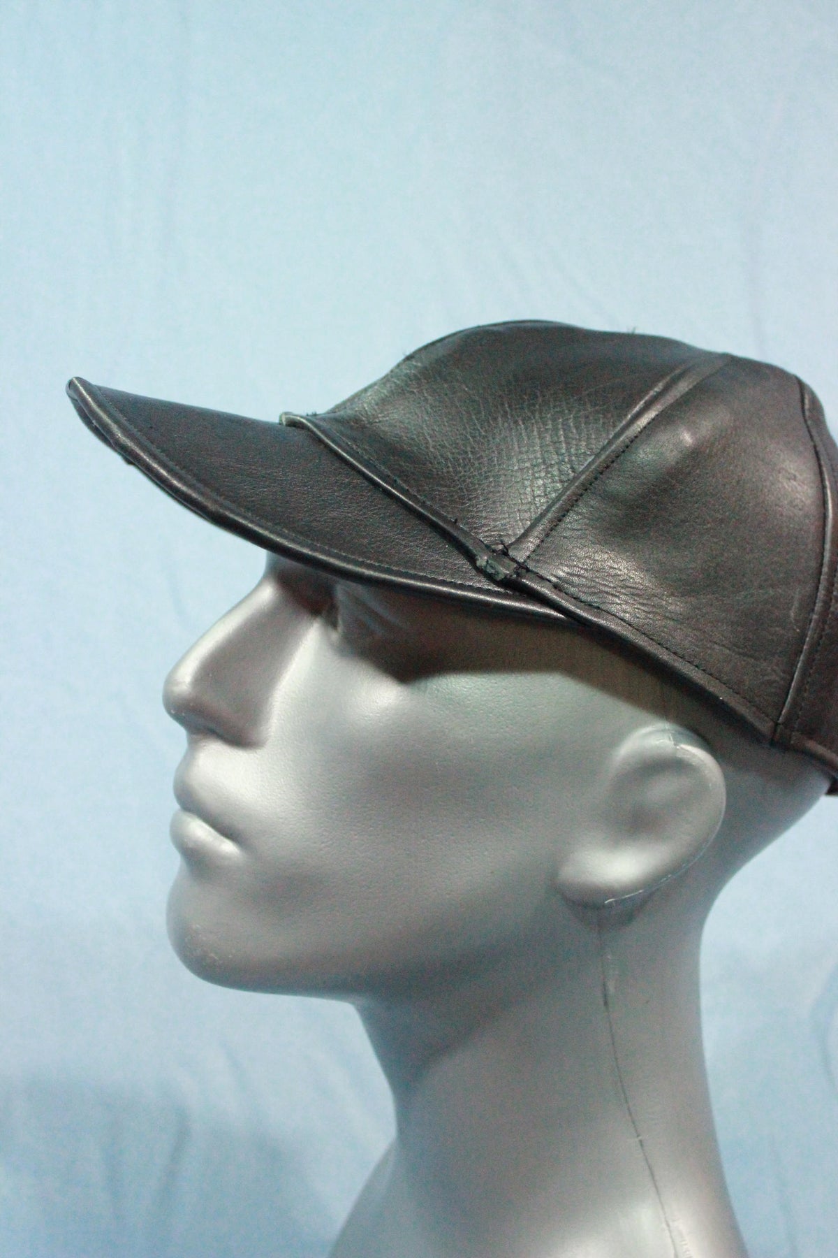 Leather Baseball Cap - view 4