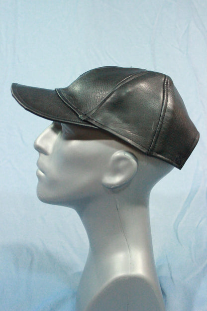 Leather Baseball Cap - view 5