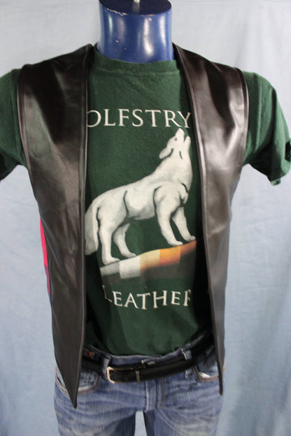 Hand Made Leather\Bi Pride Vest - view 2