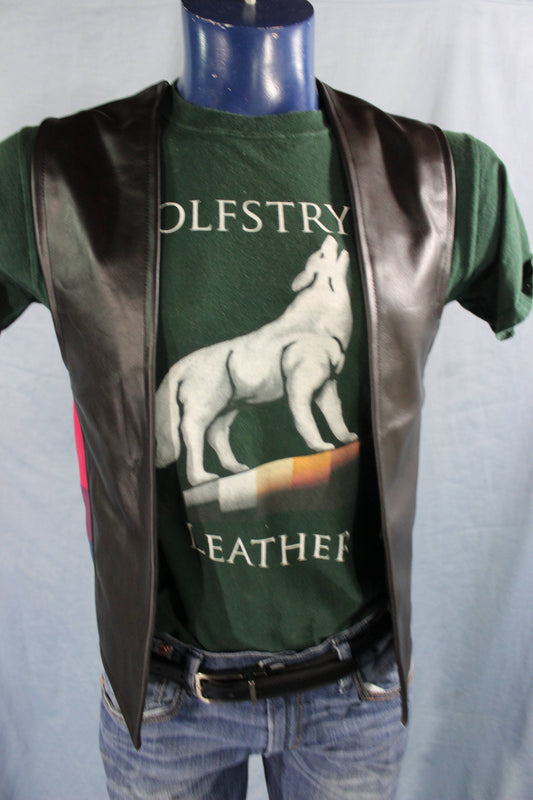 Hand Made Leather\Bi Pride Vest - view 2