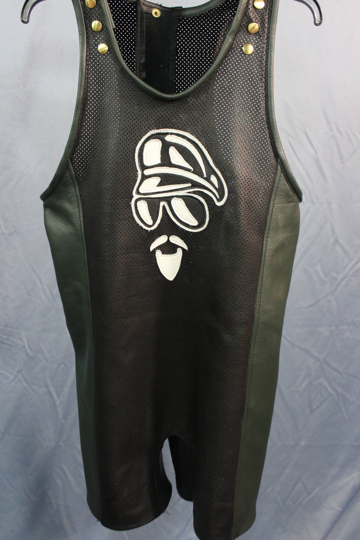 Sir Tom Matt's Collection - Custom Logo'd Wrestling Singlet - front view