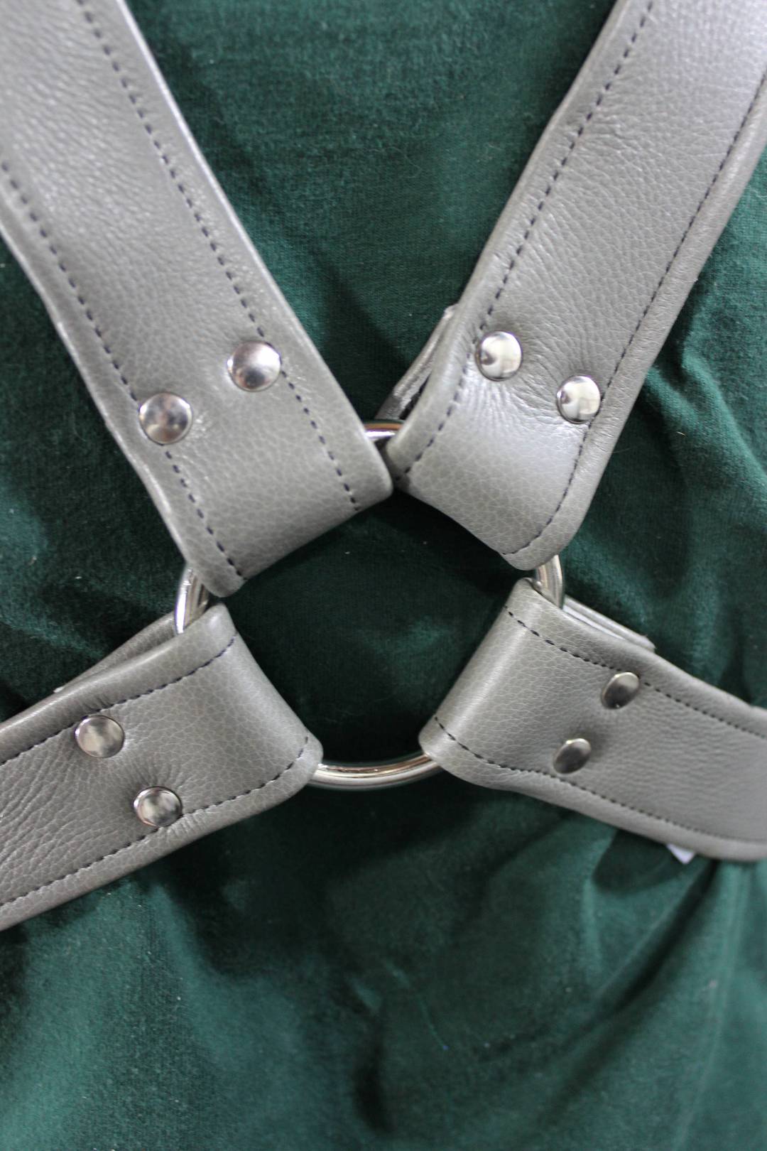 Classic Extended X Harness with Cockring Strap - view 17