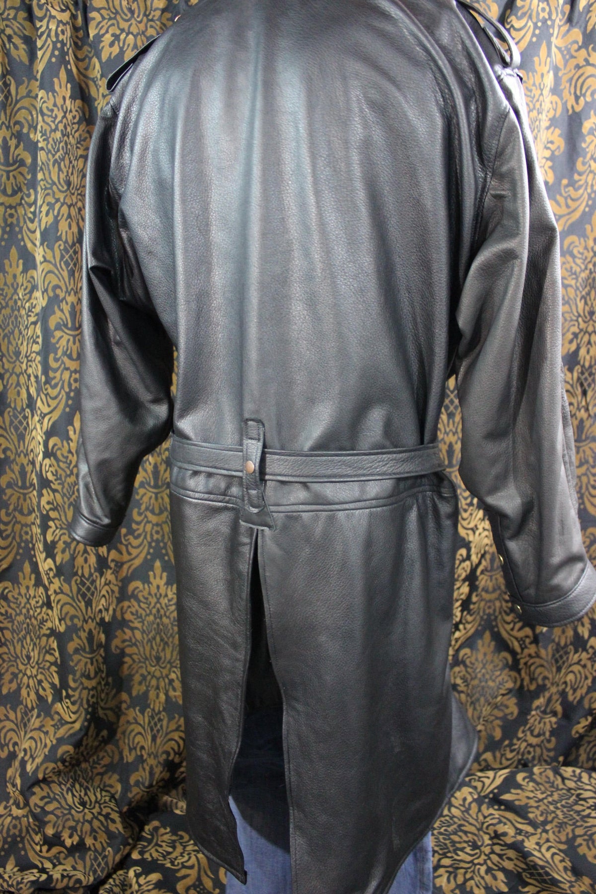 Amazing Custom Deerskin TrenchCoat - view 3