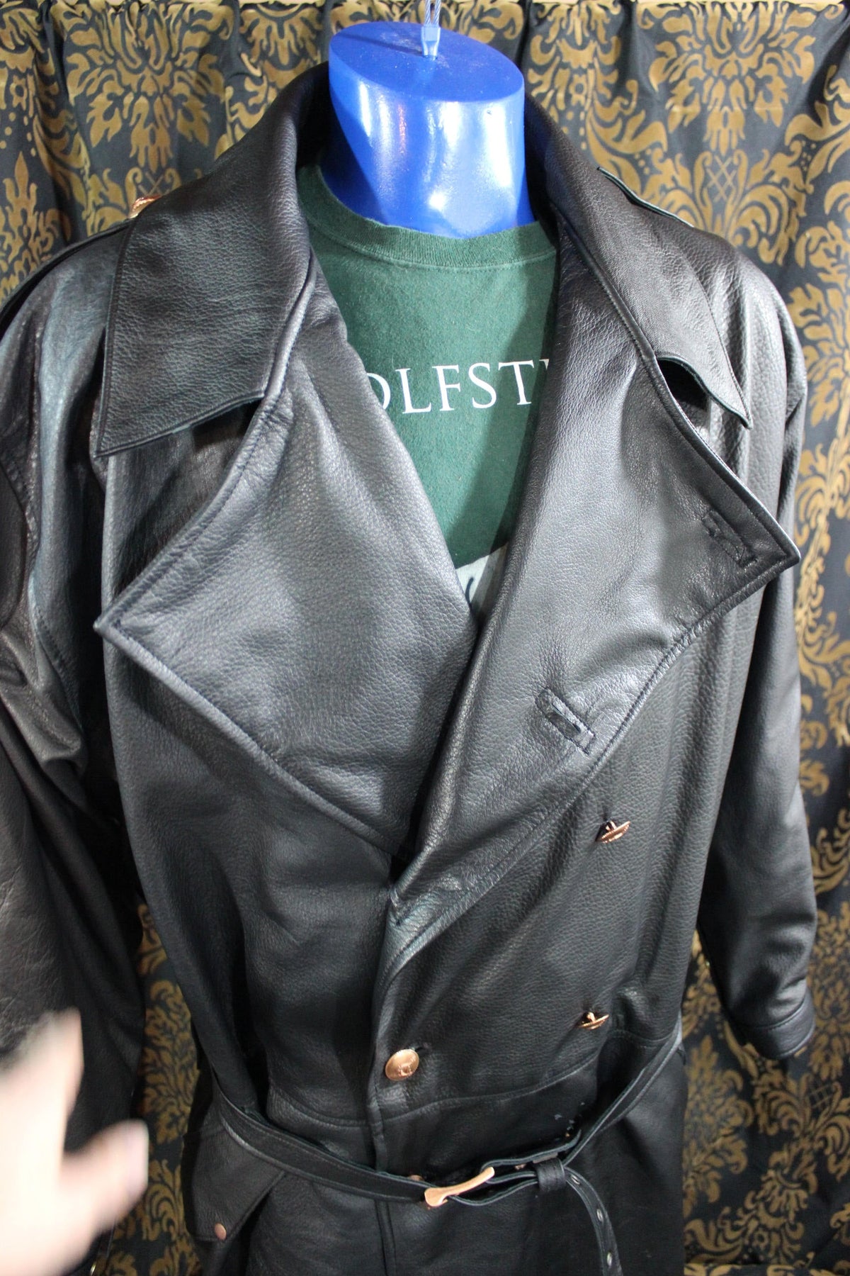 Amazing Custom Deerskin TrenchCoat - view 2