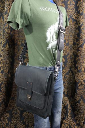 Leather Courier Bag - view 5