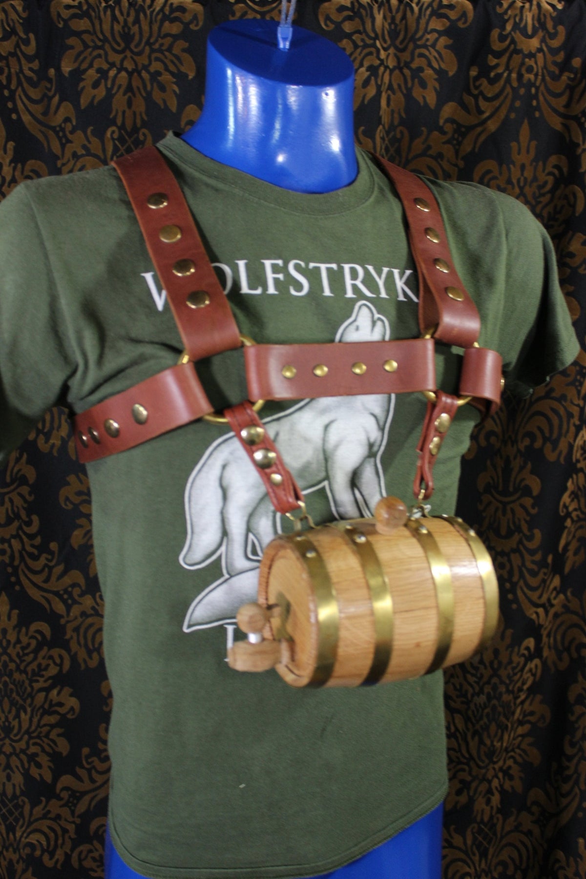 Our WORKING St. Bernard Harness - front view