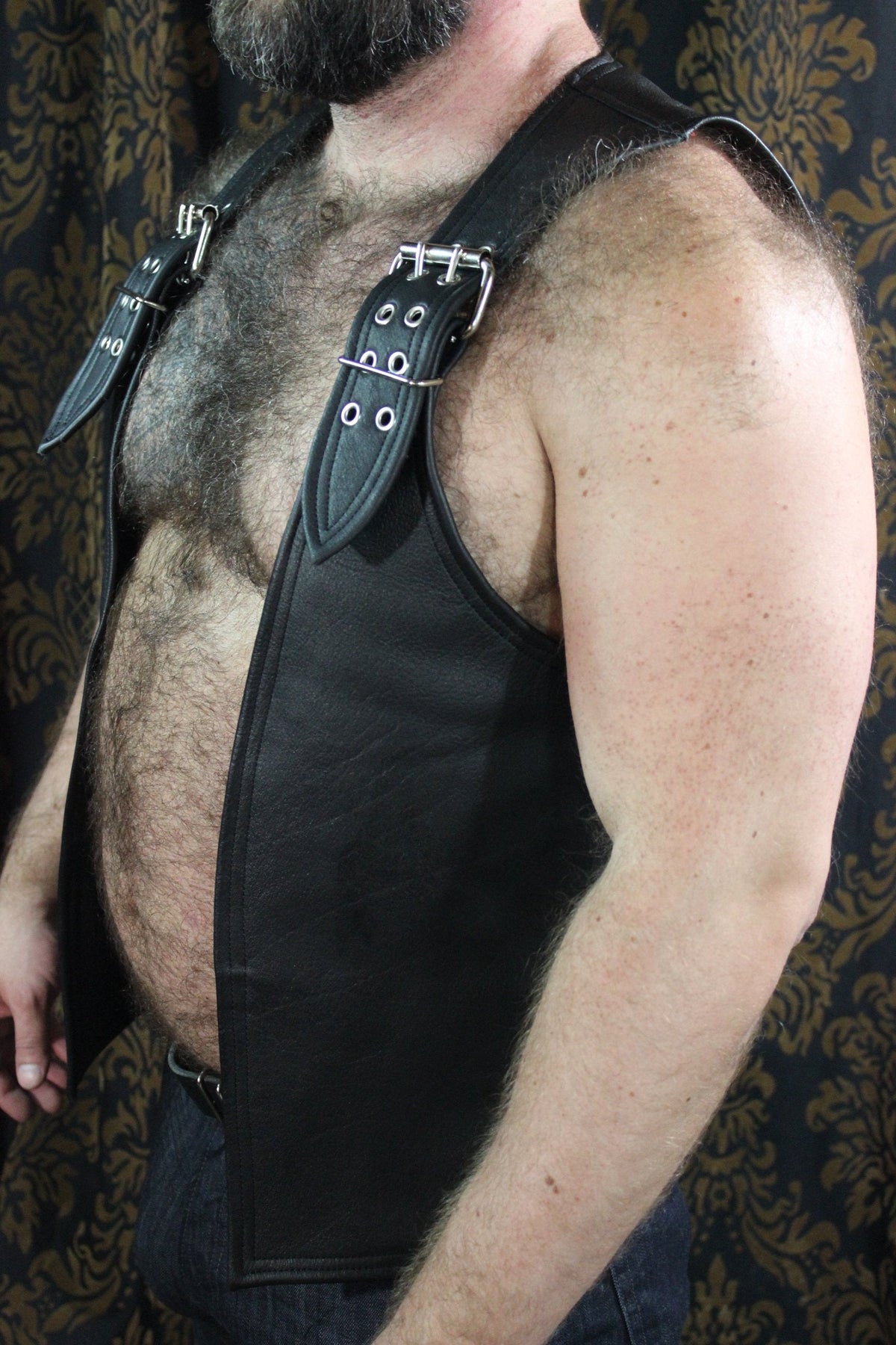 Buckled Shoulder Vest - view 2