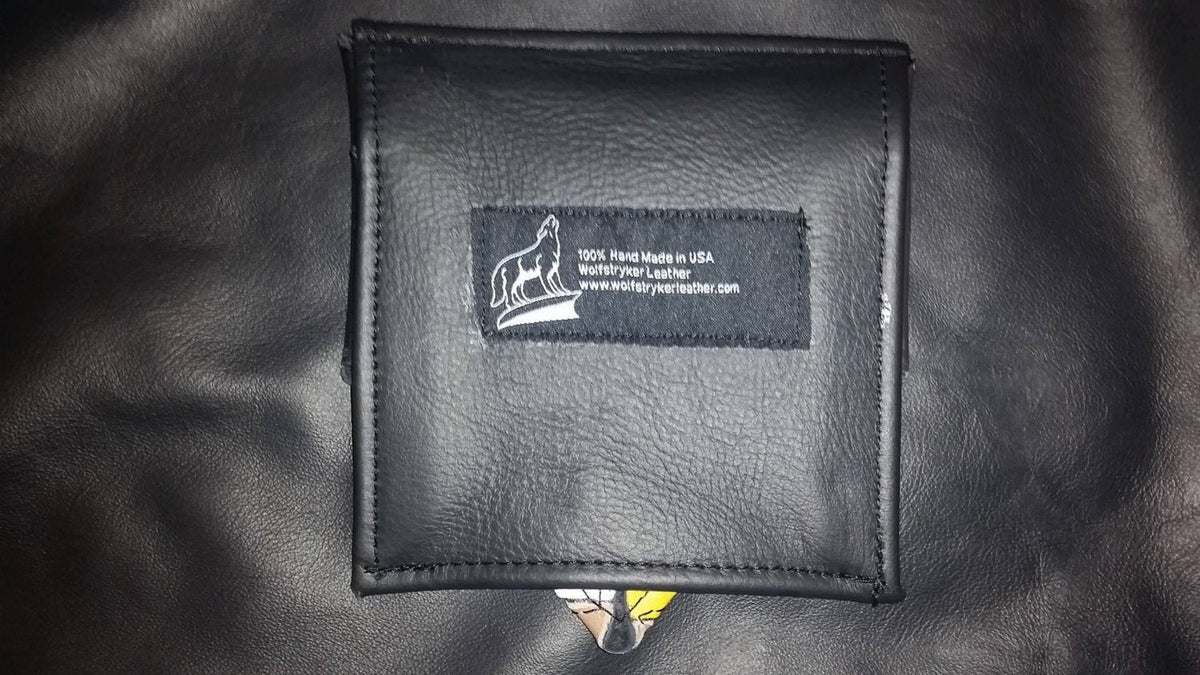 Bear Pride Leather Pocket Flag - view 6