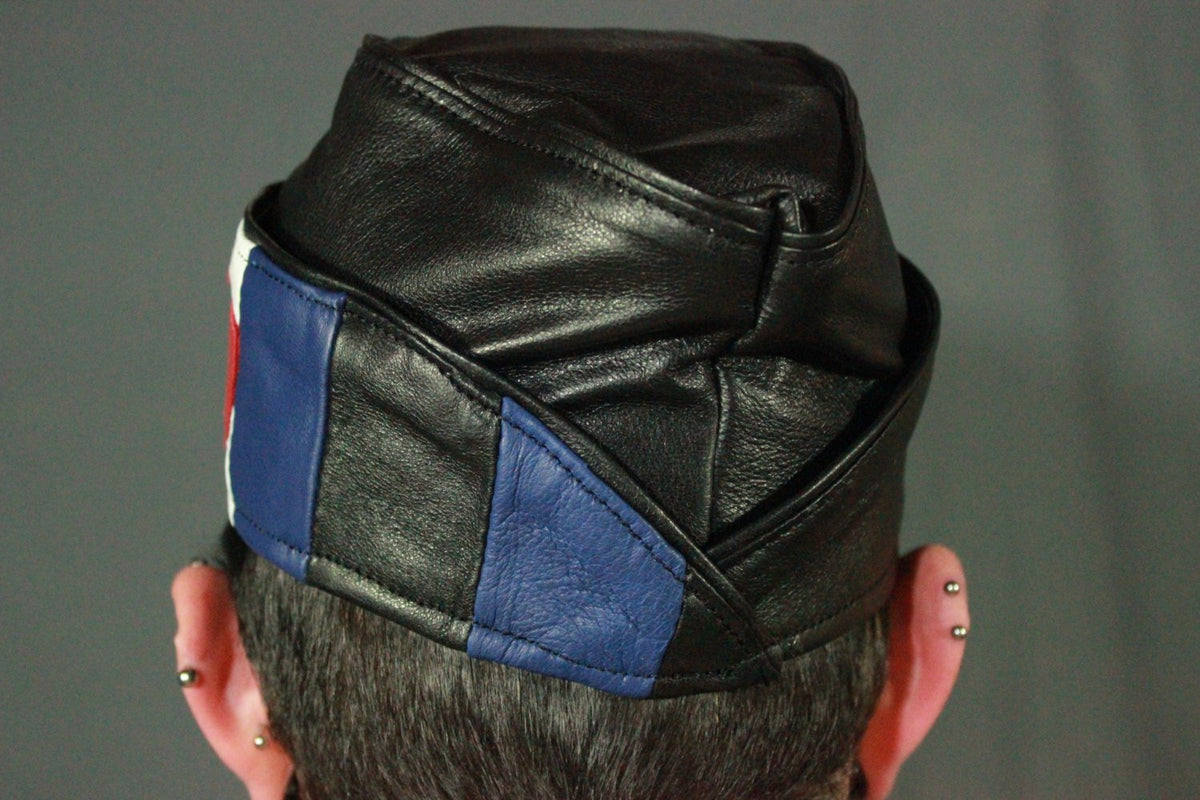 Leather Pride Leather Garrison Cap - view 3