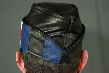 Leather Pride Leather Garrison Cap - view 3