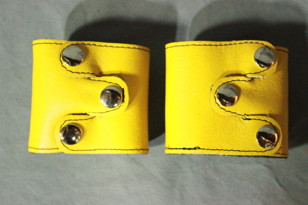 SPECIAL DEAL! Buy two tri-point YELLOW cuffs and save! - view 2