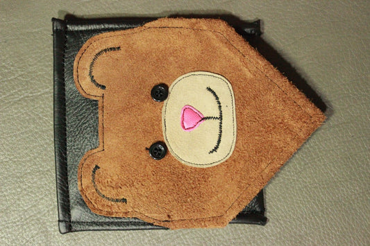 Teddy Bear Pocket Flag - front view