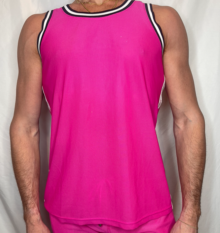 CTS Pink Mesh Tank