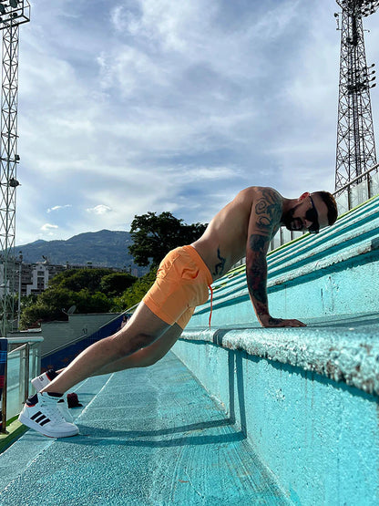 Salmon Shorts | MEN SHORTS | BATTYSTA | OUTFAIR | OUTFAIR