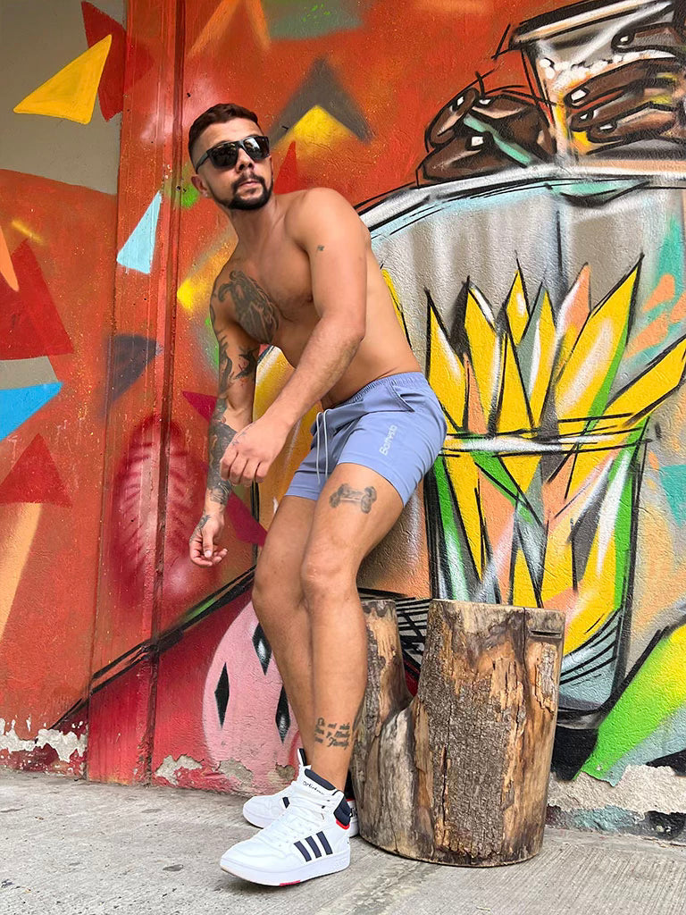 Concrete Shorts | MEN SHORTS | BATTYSTA | OUTFAIR | OUTFAIR