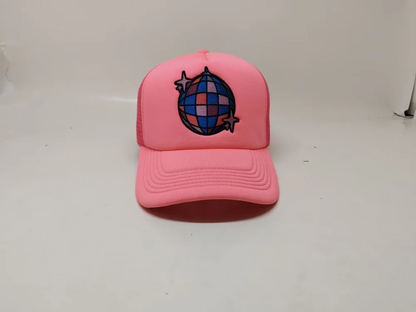 CTS Pink Disco Ball Trucker Hat